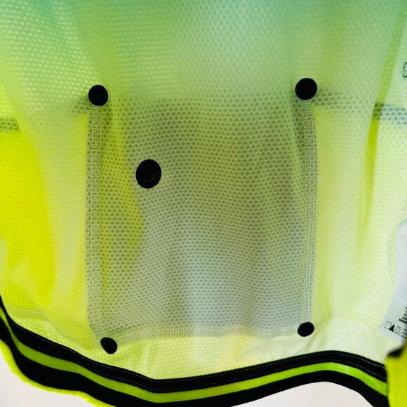 Specialized Turquoise Yellow Ombre SL Pro Jersey Short Sleeve Cycle Top Size XL - Picture 7 of 8